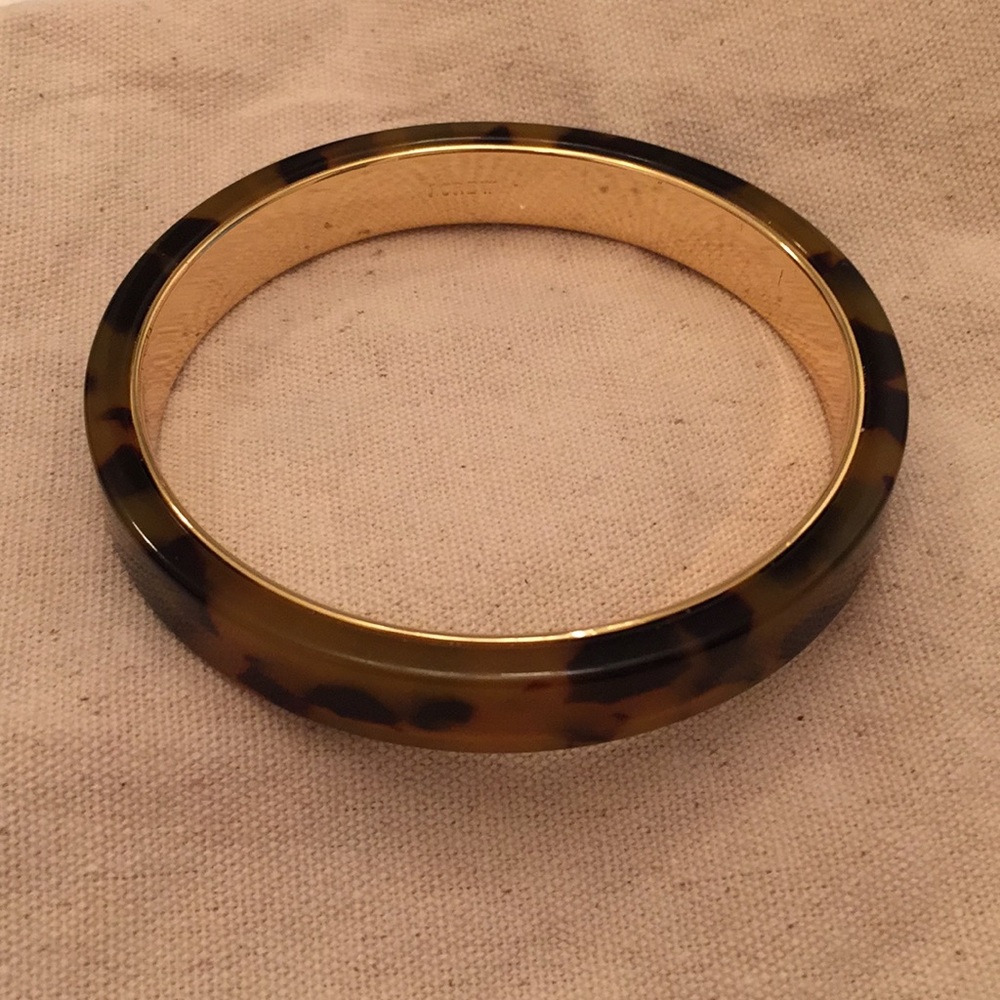 Leopard bangle from jcrew